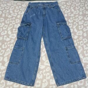 Old Navy Baggy Cargo Jeans – Size 2